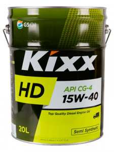 Моторное масло Kixx HD CG-4 15W-40 20 л