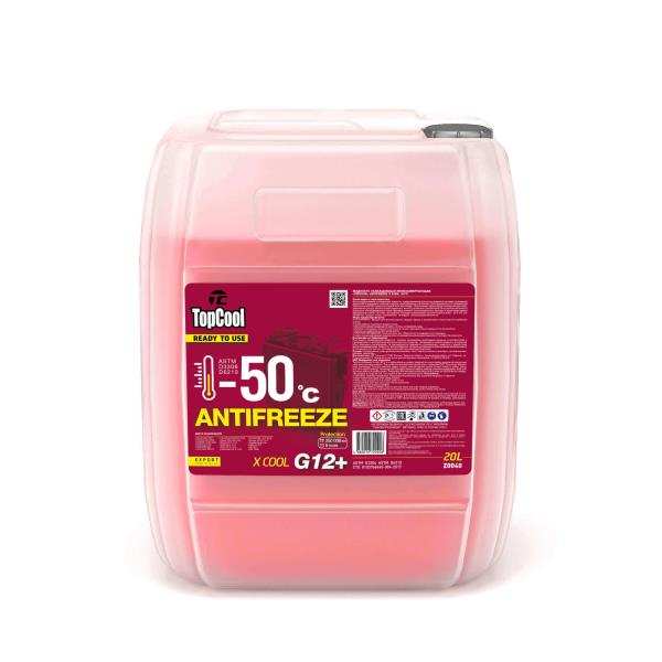 Антифриз TopCool Antifreeze X -50 C 20 л. (розовый) G12+