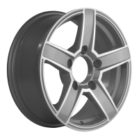 Khomen 1614 6,5x16 5*139,7 Et:40 Dia:98,5 F-Silver-FP 