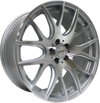 VISSOL V-001 9,5x18 5*100 Et:35 Dia:57,1 silver-cut 