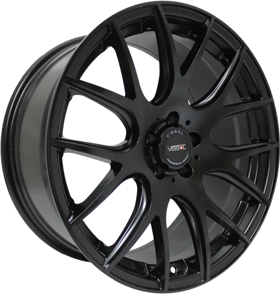 VISSOL V-001 9,5x18 5*100 Et:35 Dia:57,1 satin-black