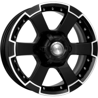 K&K M56 7x16 6*139,7 Et:30 Dia:106,1 алмаз черный