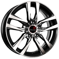 Вектор B214 6x16 5*100 Et:38 Dia:57,1 алмаз черный