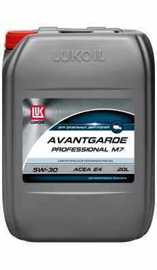 Моторное масло LUKOIL AVANTGARDE PROFESSIONAL M7 5W30 20 л 3578617