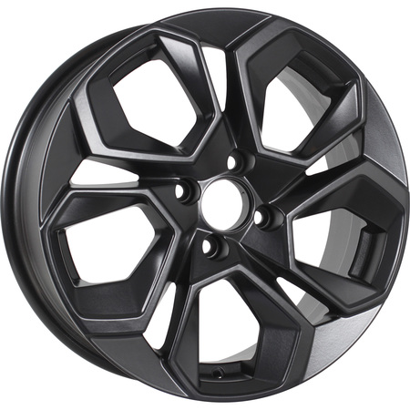 KDW KD1620 6,5x16 4*100 Et:45 Dia:60,1 Matt_Black_Painted