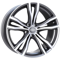 MAK X-Mode 11x20 5*120 Et:35 Dia:74,1 Gunmetal Mirror Face 