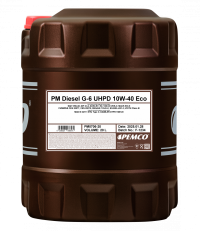 Моторное масло PEMCO DIESEL G-6 UHPD 10W40 ECO 20л PM0706-20 