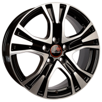 Вектор В159 7x17 5*112 Et:40 Dia:57,1 Black Polished