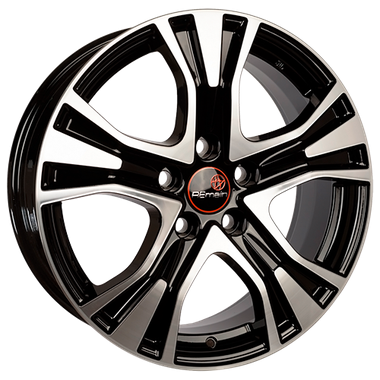 Вектор В159 7x17 5*112 Et:40 Dia:57,1 Black Polished