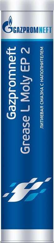 Смазка Gazpromneft Grease L Moly EP 2  (-30 °C +120°C) 0,4 кг*24 шт. 
