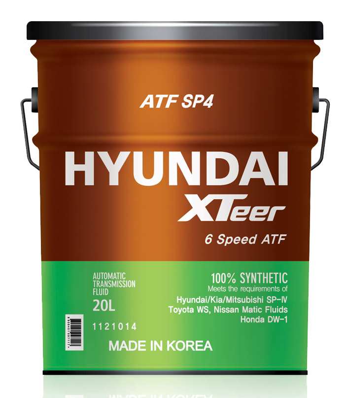 Трансмиссионное масло Hyundai Xteer ATF SP4 20 л