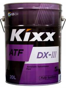 Трансмиссионное масло Kixx ATF DX-III 20 л