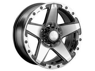 LS wheels LS 1284 8x17 6*139,7 Et:25 Dia:106,1 bkf 