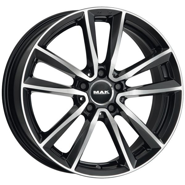 MAK BREMEN 8x18 5*112 Et:38 Dia:66,6 Black Mirror