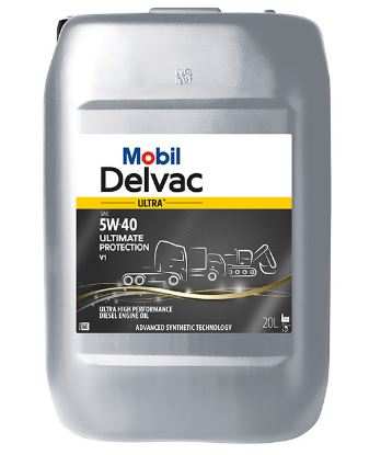Моторное масло Mobil Delvac Ultra 5W40 Ultimate Protection V1 (Delvac 1 ESP) 20л 157408