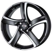 ALUTEC Shark 7,5x17 5*100 Et:35 Dia:63,3 Racing Black Front Polished 