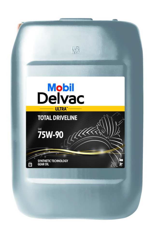 Трансмиссионное масло Mobil Delvac ULTRA Total Driveline 75W90 20л 154987