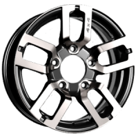 Вектор K100 6,5x16 5*139,7 Et:40 Dia:98 Алмаз черный