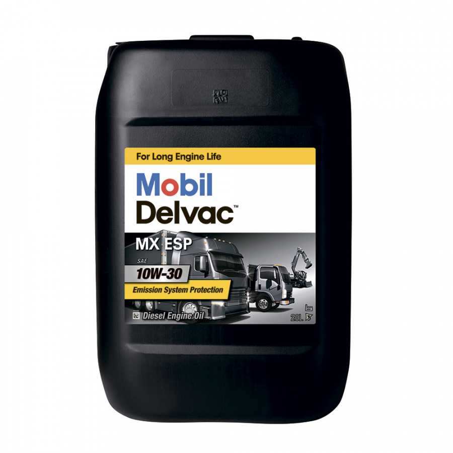 Моторное масло Mobil Delvac MX ESP 10W30 20л  153856
