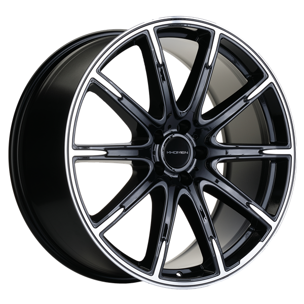 Khomen 2102 9,5x21 5*112 Et:30 Dia:66,6 Black-FP