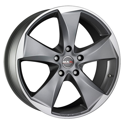 MAK Raptor5 8,5x20 5*127 Et:35 Dia:71,6 Graphite-Mirror Face