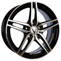 Вектор B219 6,5x16 5*114,3 Et:45 Dia:67,1 Алмаз черный