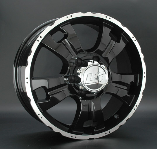 LS wheels LS214 7x16 5*139,7 Et:5 Dia:108,1 BKF 