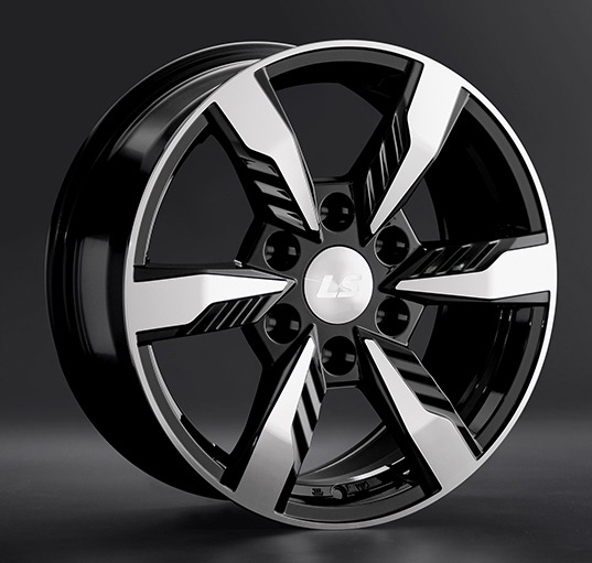 LS wheels LS1301 7,5x17 6*139,7 Et:36 Dia:100,1 bkf