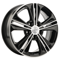 Khomen 1603 6x16 5*114,3 Et:43 Dia:67,1 Black-FP