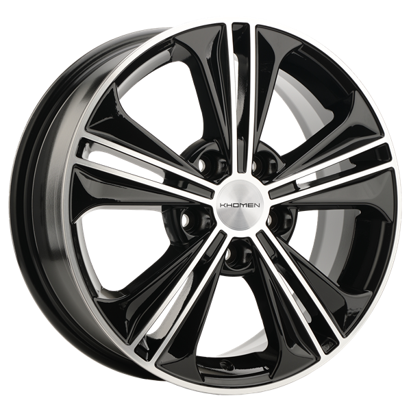 Khomen 1603 6x16 5*114,3 Et:43 Dia:67,1 Black-FP