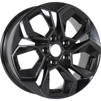 KDW KD1620 6,5x16 4*100 Et:45 Dia:60,1 Black_Painted 