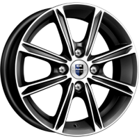 K&K Флэш 5x13 4*100 Et:35 Dia:67,1 алмаз чёрный