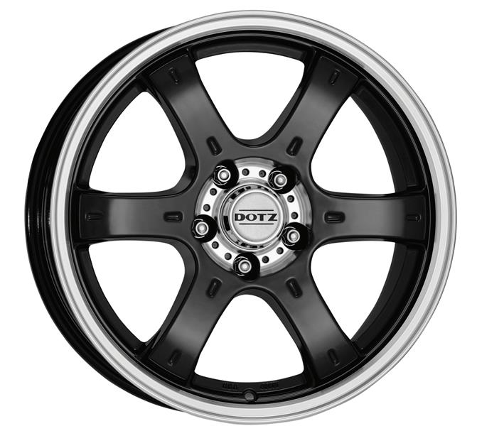 Dotz CRUNCH 8x17 5*114,3 Et:35 Dia:71,6 BKL
