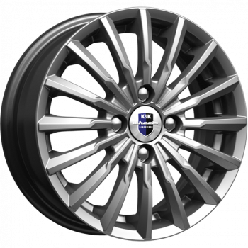K&K Акцент 7x17 4*100 Et:43 Dia:60,1 дарк платинум
