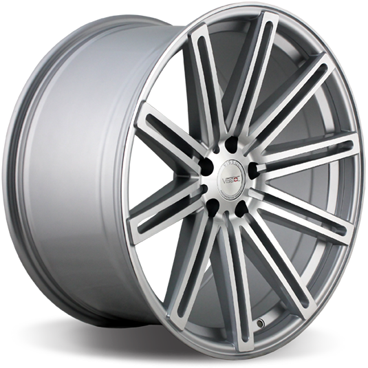 VISSOL V-004 10,5x20 5*112 Et:30 Dia:66,6 silver-polished