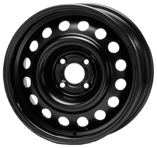 Eurodisk 64A48R 6x15 4*100 Et:48 Dia:54,1 Black