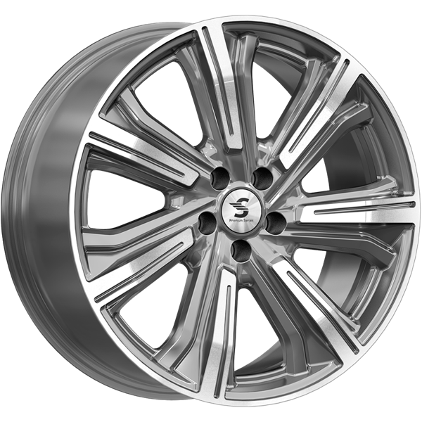 Premium Series Kleemann (КР1067) 8,5x20 5*108 Et:43 Dia:60,1 Diamond Gloss Graphite 