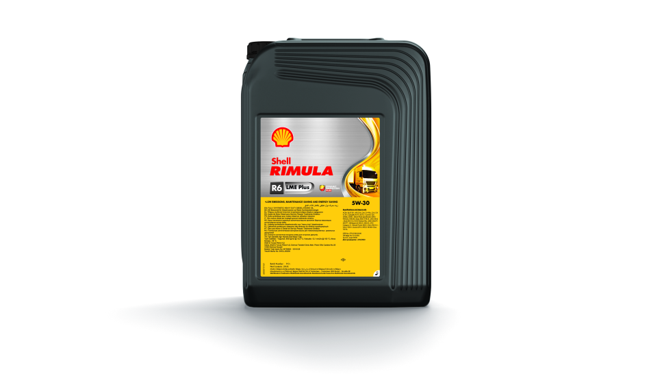 Моторное масло Shell Rimula R6 LME Plus 5W-30 20 л 550070645 Европа