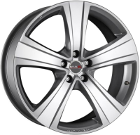 MAK Fuoco 5 9x18 5*127 Et:35 Dia:71,6 Hyper Silver 