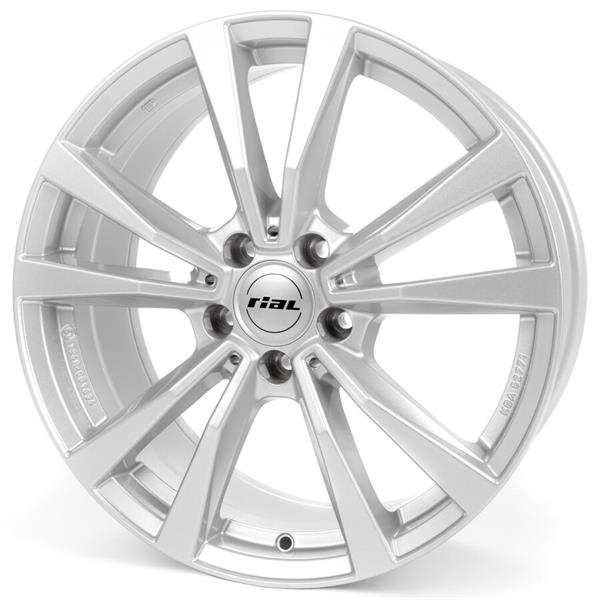 Rial M12 9x19 5*112 Et:49 Dia:66,6 Polar Silver