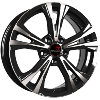 Remain R204 7x17 5*114,3 Et:50 Dia:67,1 алмаз черный