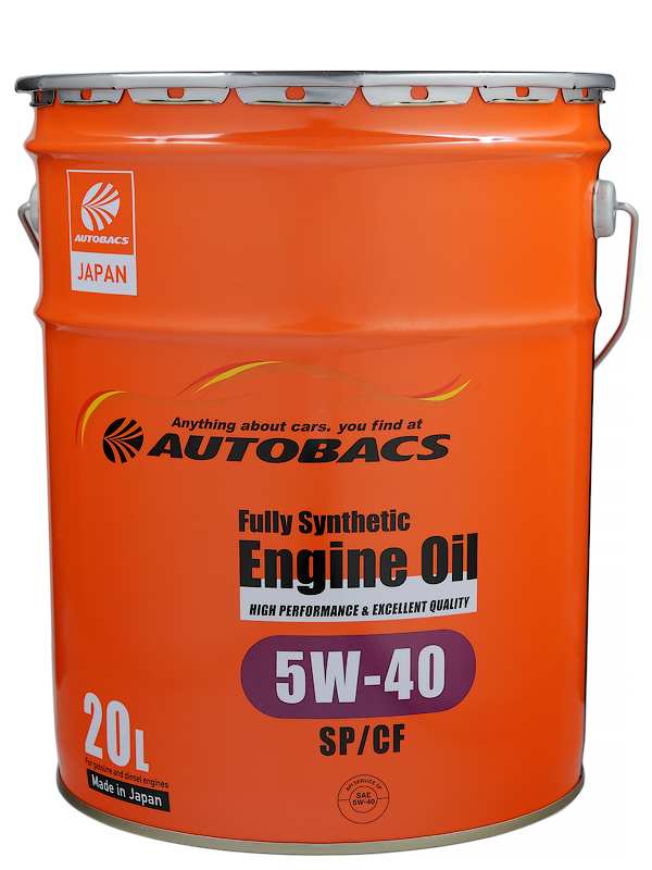 Моторное масло AUTOBACS ENGINE OIL FS 5W40 SP/CF 20 л. JAP A00032243