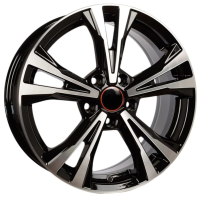 Вектор R204 7x17 5*112 Et:49 Dia:57,1 Алмаз черный