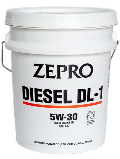 Моторное масло Idemitsu ZEPRO DIESEL DL-1 5W30 (20л) 2156-020