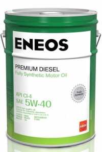 Моторное масло Eneos Premium Diesel CI-4 5W-40 20 л 