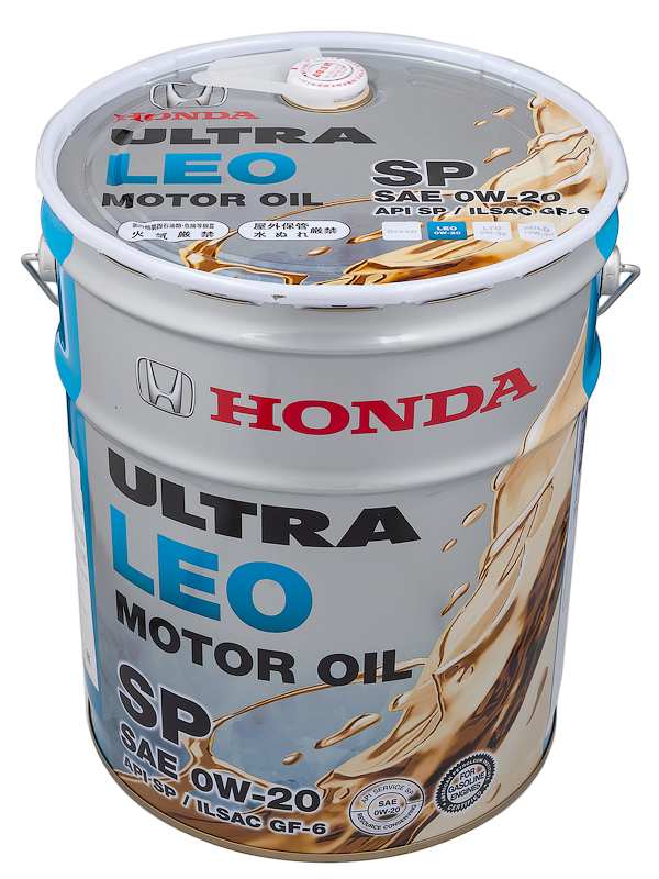 Моторное масло HONDA ULTRA MOTOR OIL LEO 0W20 SP 20 л 08227-99977