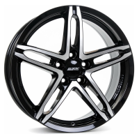 ALUTEC PoisonCup 8x18 5*120 Et:35 Dia:72,6 Diamond Black Frontpolished