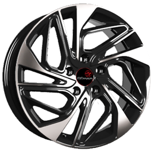 Remain R206 7x17 5*114,3 Et:39 Dia:60,1 Алмаз черный
