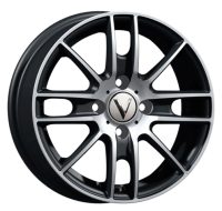 К7 K173 5,5x14 4*100 Et:43 Dia:60,1 Алмаз черный