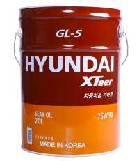 Трансмиссионное масло Hyundai XTeer Gear Oil 75W90 GL-5 20 л 